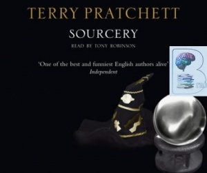 Sourcery written by Terry Pratchett performed by Tony Robinson on CD (Abridged)